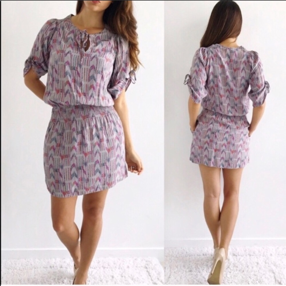 “SOLD” Parker silk dress